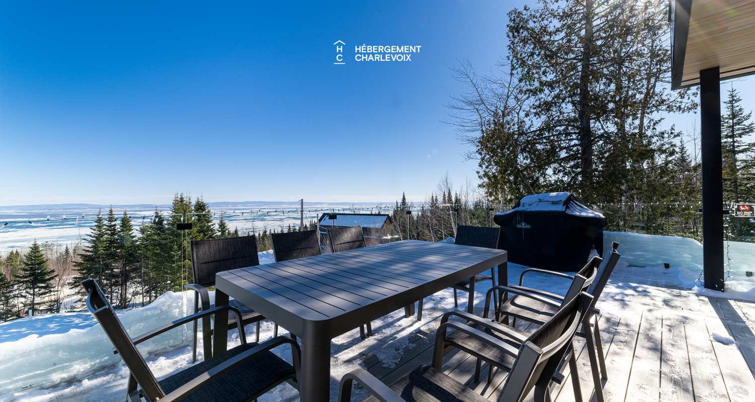 ALT-49 - Villa contemporaine offrant les splendeurs du St-Laurent!